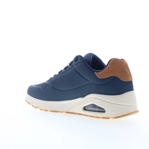 Skechers UNO - Suited On Air Mens Blue Wide Lifestyle Sneakers Shoes