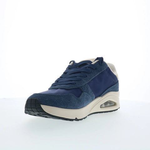 Skechers UNO - Vintage Dayz 183053 Mens Blue Suede Lifestyle Sneakers Shoes
