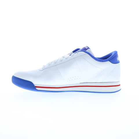 Reebok Princess Fitness Womens White Synthetic Lifestyle Sneakers Shoes