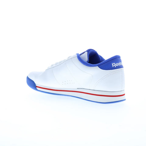 Reebok Princess Fitness Womens White Synthetic Lifestyle Sneakers Shoes