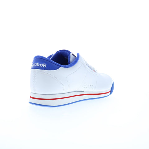 Reebok Princess Fitness Womens White Synthetic Lifestyle Sneakers Shoes