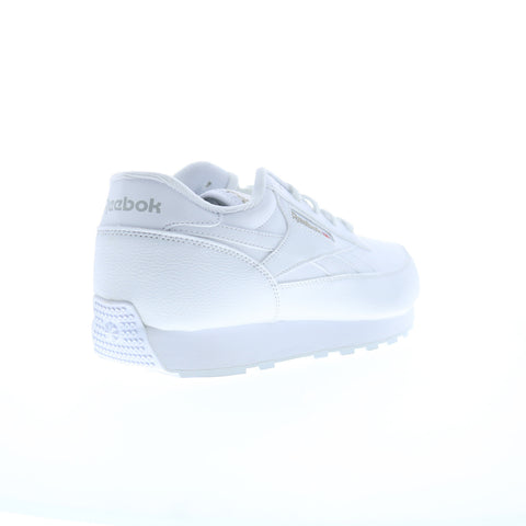 Reebok Classic Renaissance Mens White Extra Wide 4E Lifestyle Sneakers Shoes