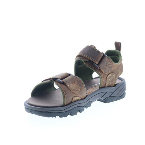 Rockport Rocklake V76682 Mens Brown Leather Strap Sport Sandals Shoes