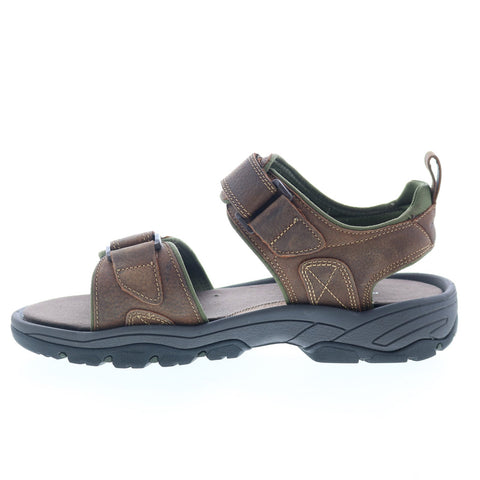 Rockport Rocklake V76682 Mens Brown Leather Strap Sport Sandals Shoes