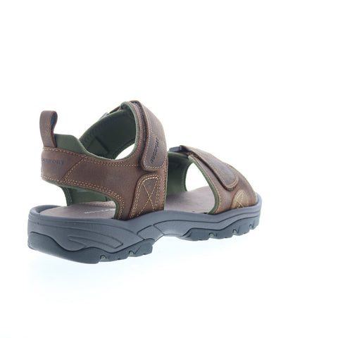 Rockport Rocklake V76682 Mens Brown Wide Leather Sport Sandals Shoes