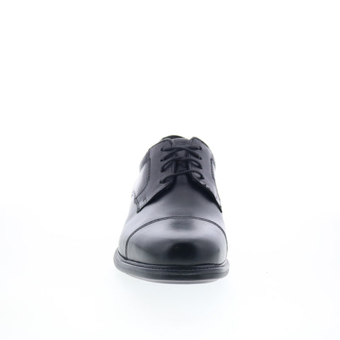 Rockport Charles Road Cap Toe V80556 Mens Black Wide Oxfords Cap Toe Shoes