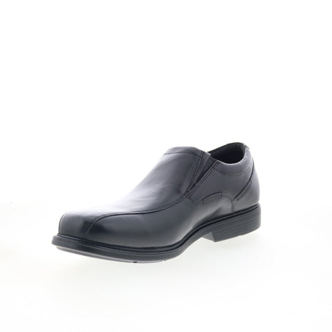 Rockport Charles Road Slip On Mens Black Wide Loafers & Slip Ons Casual Shoes
