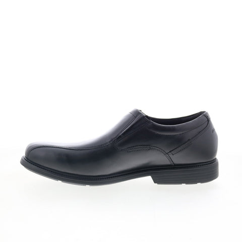 Rockport Charles Road Slip On Mens Black Wide Loafers & Slip Ons Casual Shoes