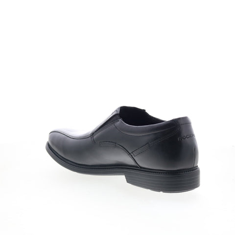 Rockport Charles Road Slip On Mens Black Wide Loafers & Slip Ons Casual Shoes