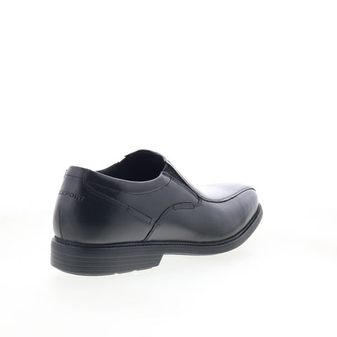 Rockport Charles Road Slip On Mens Black Wide Loafers & Slip Ons Casual Shoes