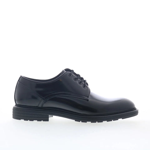 Steve Madden Valdez VALD01M1 Mens Black Oxfords & Lace Ups Plain Toe Shoes