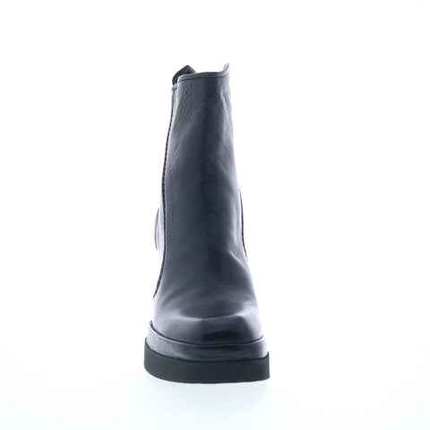 A.S. 98 Vale A53206-302-6002 Womens Black Leather Ankle & Booties Boots