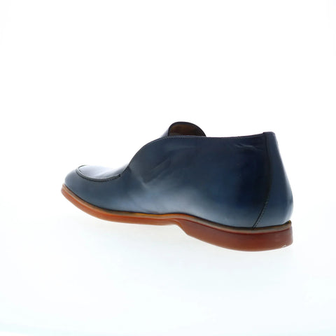Pastori by Di Bianco Valens Trotter Mens blue Loafers & Slip Ons Casual Shoes