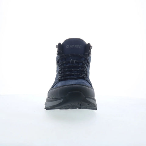 Hi-Tec Valley Geo Mid Hiker CH80293M-DBV Mens Blue Mesh Hiking Boots