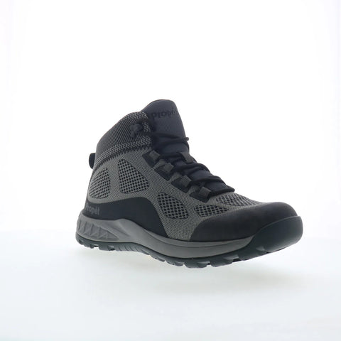 Propet Varese MOA052K Mens Gray Extra Extra Wide 5E Canvas Hiking Boots