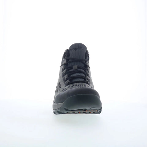 Propet Varese MOA052K Mens Gray Extra Extra Wide 5E Canvas Hiking Boots