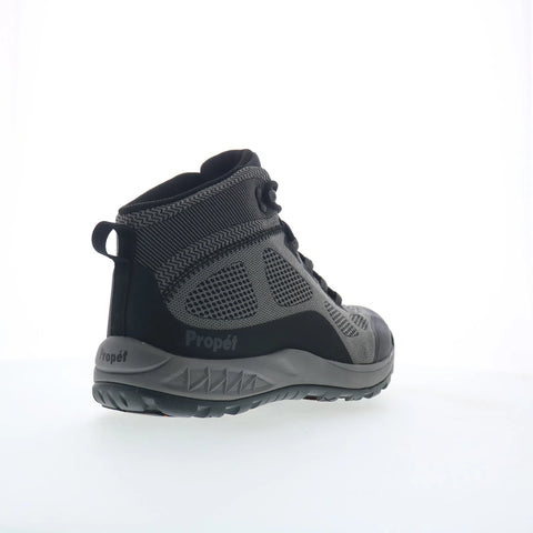 Propet Varese MOA052K Mens Gray Extra Extra Wide 5E Canvas Hiking Boots