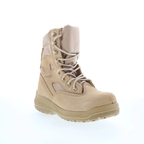 Belleville Tactical Hot Weather Steel Toe Made In USA Mens Brown Wide Boots