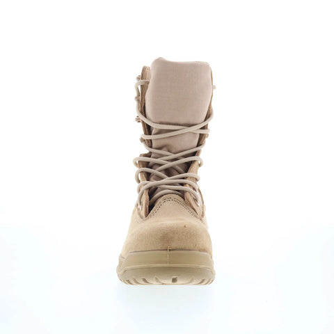 Belleville Tactical Hot Weather Steel Toe Made In USA Mens Brown Wide Boots