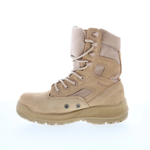 Belleville Tactical Hot Weather Steel Toe Made In USA Mens Brown Wide Boots