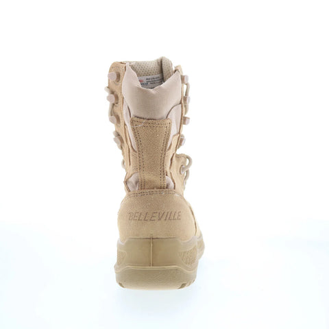 Belleville Tactical Hot Weather Steel Toe Made In USA Mens Brown Wide Boots