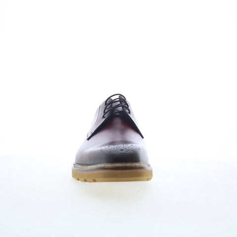 Mezlan Vega Patina Medallion Derby Mens Brown Oxfords & Lace Ups Casual Shoes
