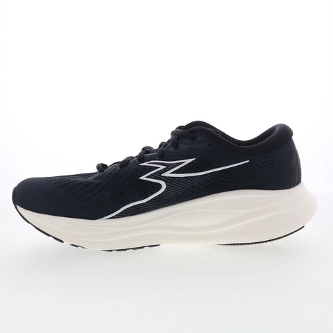361 Degrees Ventus Y2501-0900 Mens Black Canvas Athletic Running Shoes 