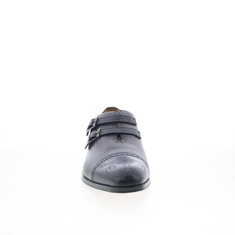 Mezlan Verona 20984 Mens Gray Leather Loafers & Slip Ons Casual Shoes