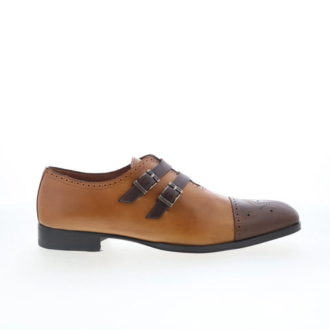 Mezlan Verona 20984 Mens Brown Leather Loafers & Slip Ons Casual Shoes