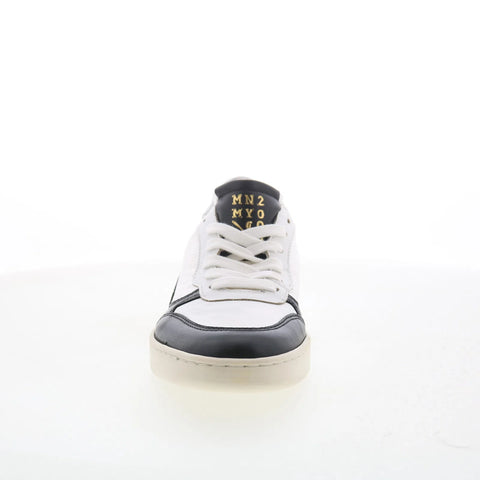 Miz Mooz Veronica Womens White Leather Lace Up Lifestyle Sneakers Shoes