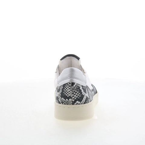 Miz Mooz Veronica Womens White Leather Lace Up Lifestyle Sneakers Shoes