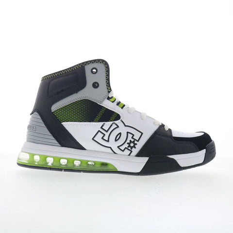 DC Versatile HI ADYS200079-WBN Mens White Skate Inspired Sneakers Shoes