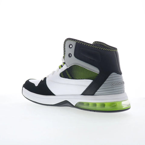 DC Versatile HI ADYS200079-WBN Mens White Skate Inspired Sneakers Shoes