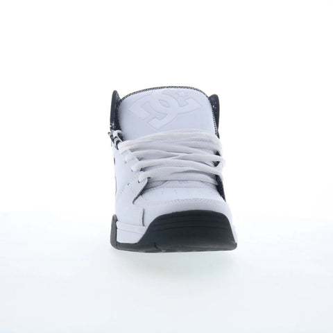 DC Versatile HI DC01838110-WHTBLK Mens White Skate Inspired Sneakers Shoes