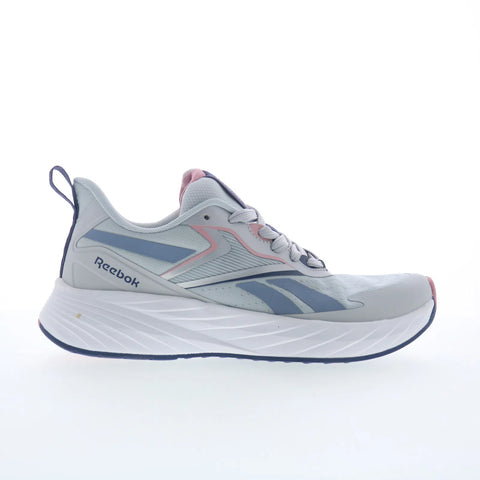 Reebok Verse Womens Gray Mesh Lace Up  Lifestyle Sneakers Shoes