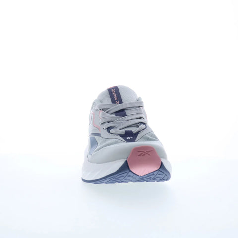 Reebok Verse Womens Gray Mesh Lace Up  Lifestyle Sneakers Shoes