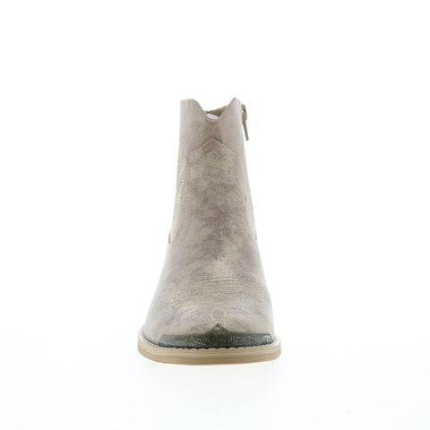 Very Volatile Veruca PVV709 Womens Beige Synthetic Ankle & Booties Boots