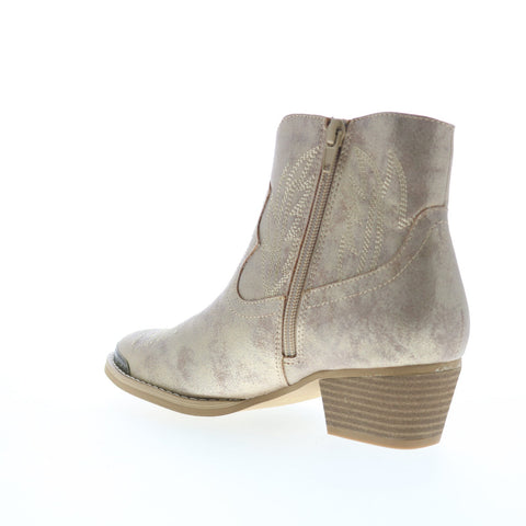 Very Volatile Veruca PVV709 Womens Beige Synthetic Ankle & Booties Boots