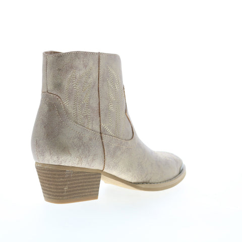 Very Volatile Veruca PVV709 Womens Beige Synthetic Ankle & Booties Boots