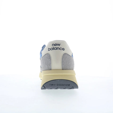 New Balance 370 U370YB Mens Blue Suede Lifestyle Sneakers Shoes