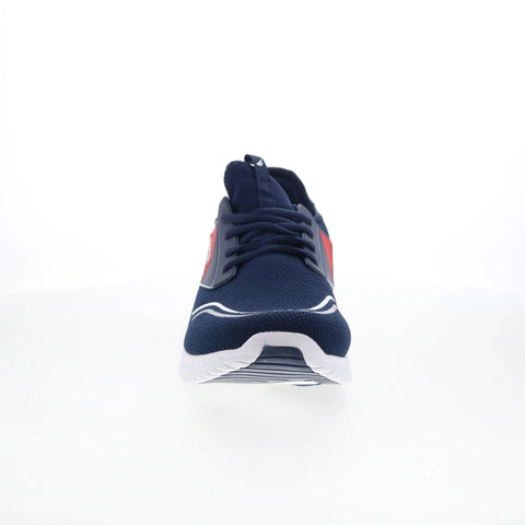 Nautica Vintro CV2123 Mens Blue Canvas Lace Up Lifestyle Sneakers Shoes