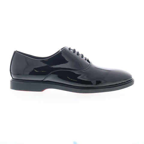 Studio Belvedere Vittorio Mens Black Oxfords & Lace Ups Plain Toe Shoes