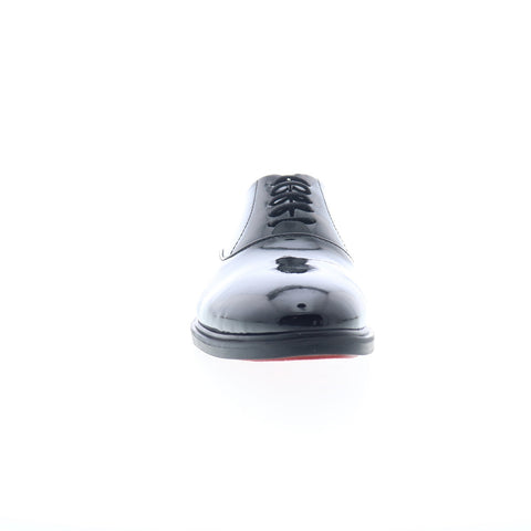 Studio Belvedere Vittorio Mens Black Oxfords & Lace Ups Plain Toe Shoes