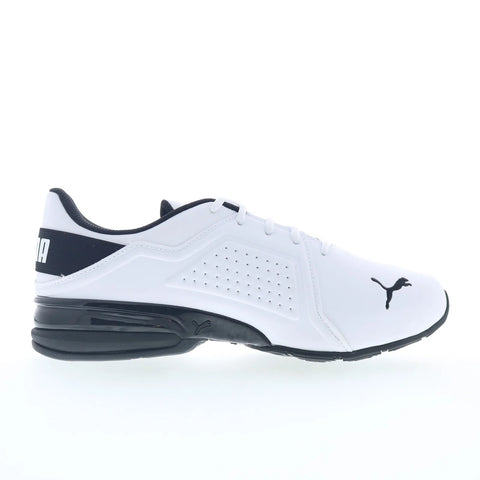 Puma Viz Runner 19103701 Mens White Synthetic Athletic Running Shoes