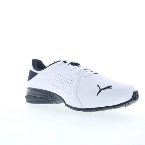 Puma Viz Runner 19103701 Mens White Synthetic Athletic Running Shoes