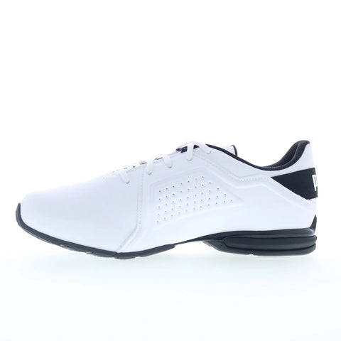 Puma Viz Runner 19103701 Mens White Synthetic Athletic Running Shoes