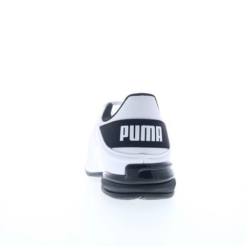 Puma Viz Runner 19103701 Mens White Synthetic Athletic Running Shoes