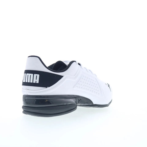 Puma Viz Runner 19103701 Mens White Synthetic Athletic Running Shoes