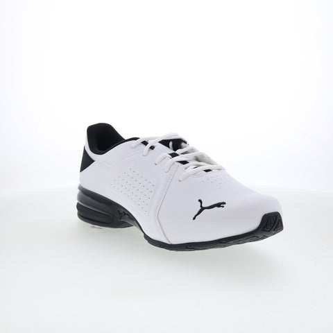 Puma Viz Runner Wide 19416201 Mens White Wide Athletic Running Shoes