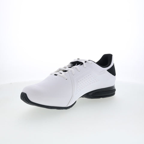 Puma Viz Runner Wide 19416201 Mens White Wide Athletic Running Shoes